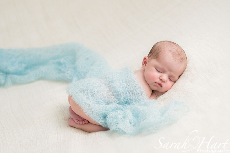 baby pictures, newborn posed on blanket, Tonbridge Photographer