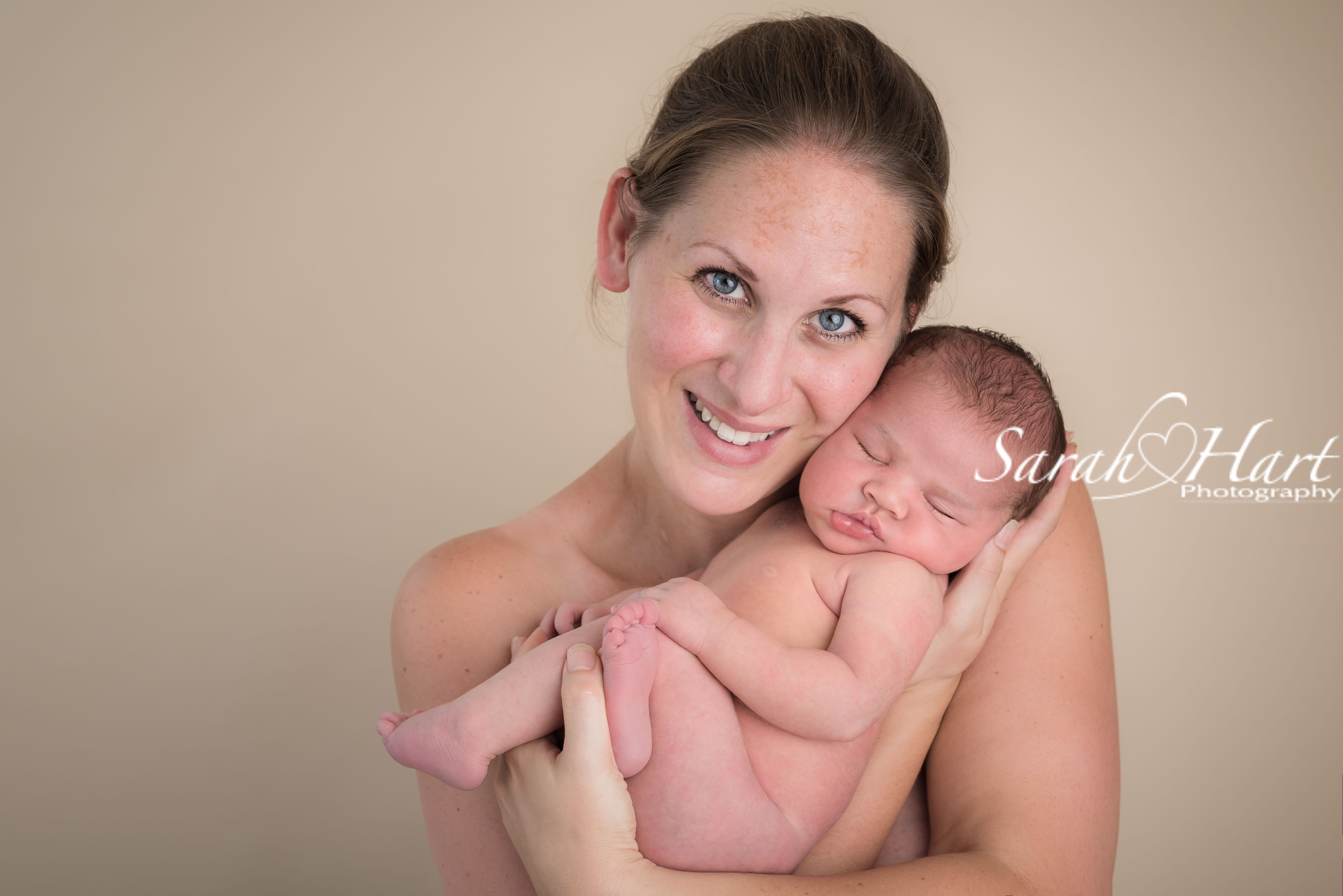 A Mother's Love, Newborn Photos with mummy, Kent baby pictures