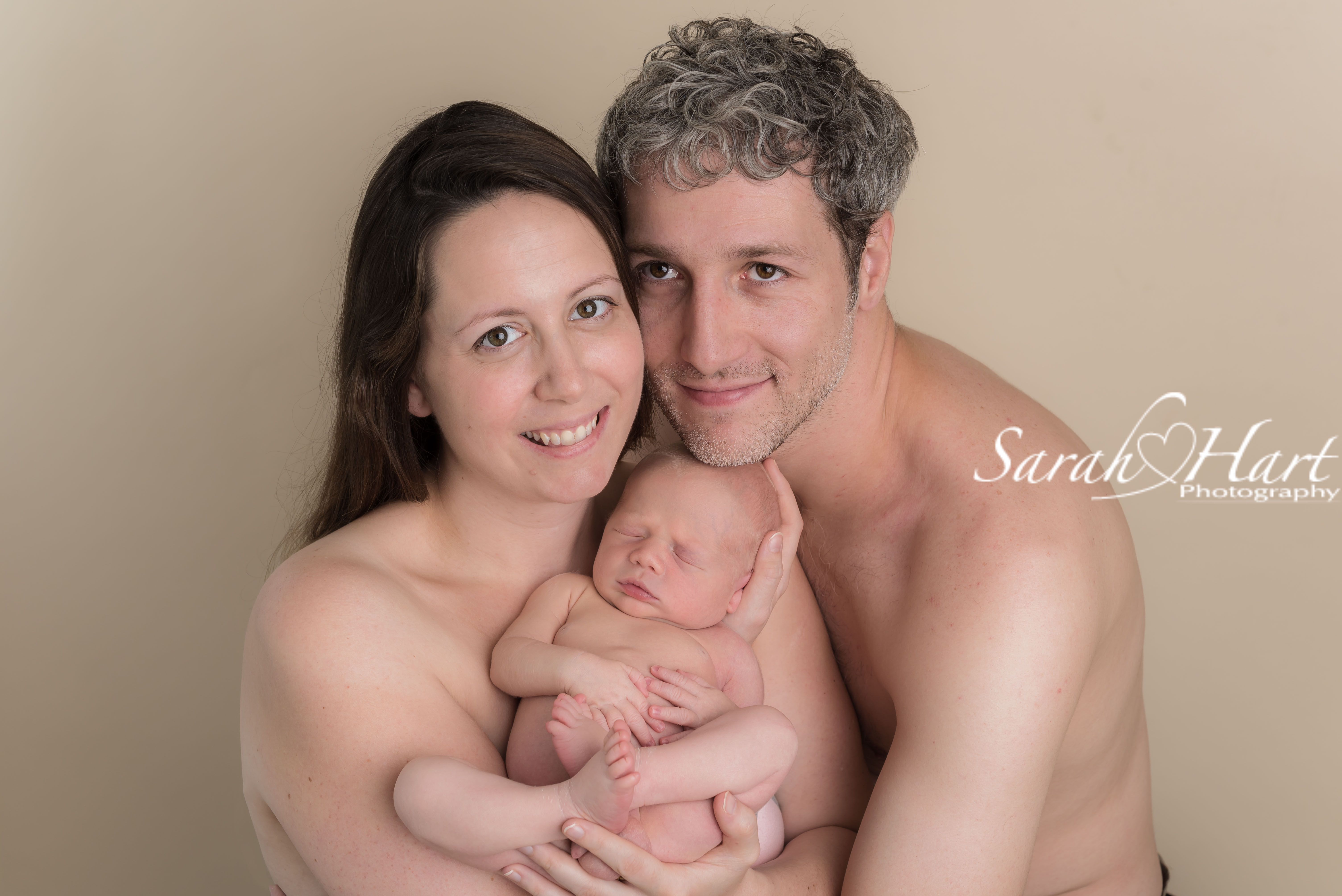 Parents with tiny newborn, first family photos, Sevenoaks and Tonbridge Photographer
