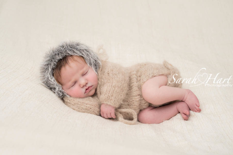 best sevenoaks baby photographer. newborn Eskimo outfit
