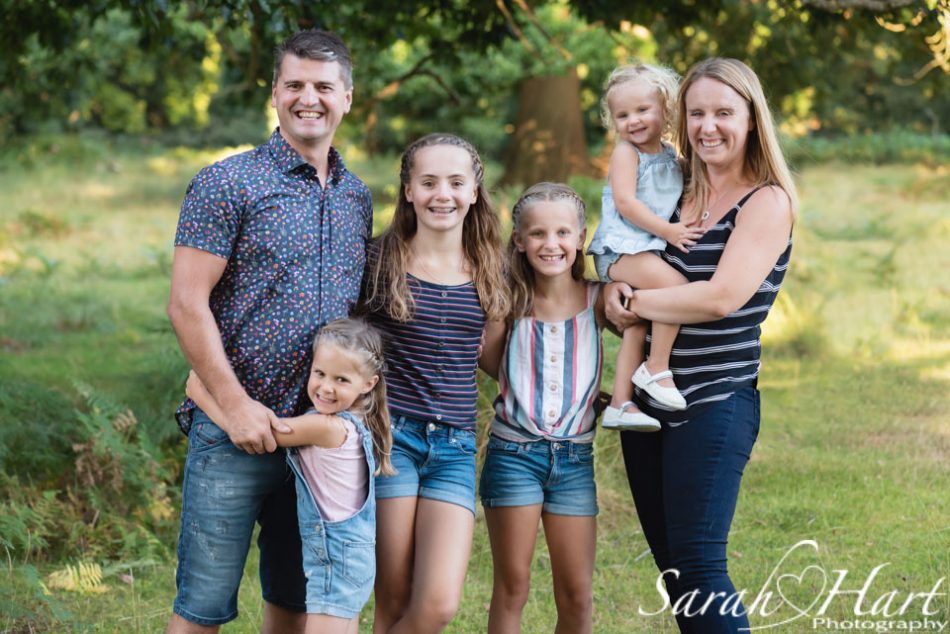 The Richards family photographed by Kent family photographer, Sarah Hart