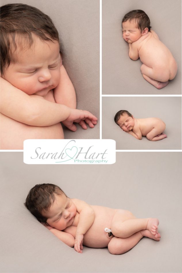 Sevenoaks newborn photographer, Sarah Hart Photography, showcasing newborn photos