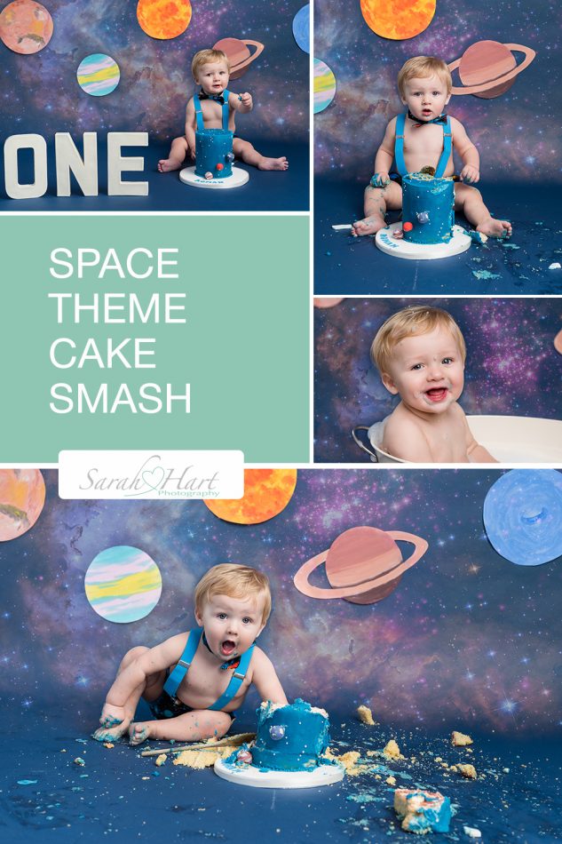Space Theme Cake Smash