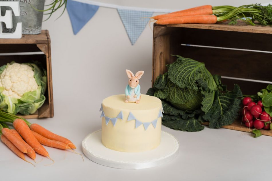 Peter Rabbit themed cake
